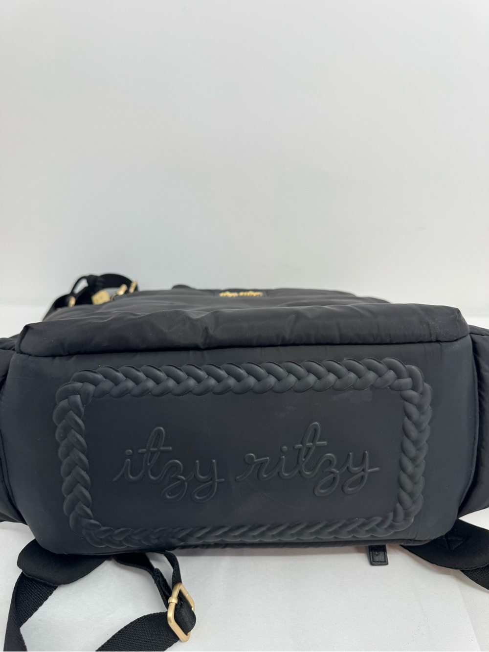 Itzy Ritzy Dream Convertible Diaper Bag - 14 Pockets & Changing Pad, Black - Picture 12 of 16